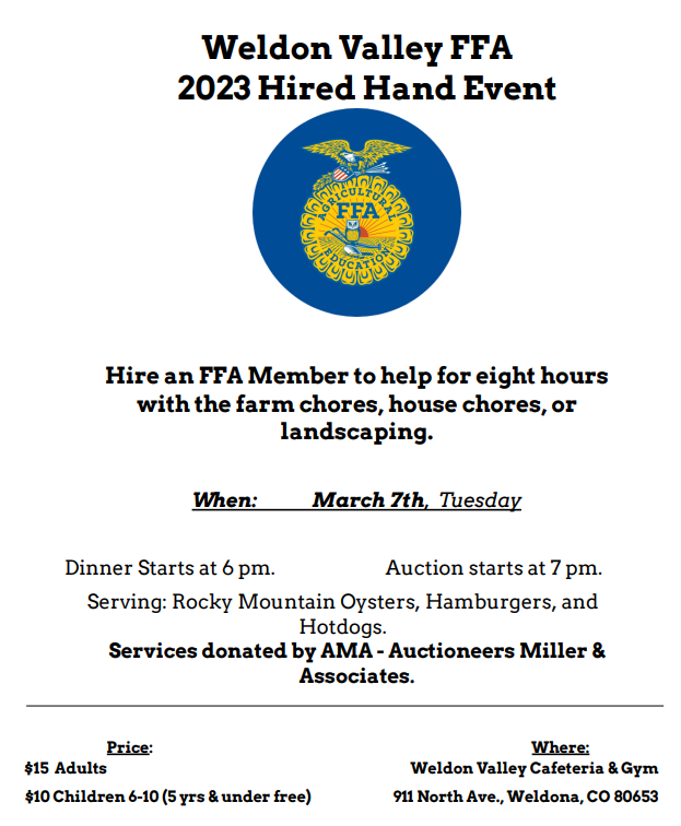FFA Hired Hand
