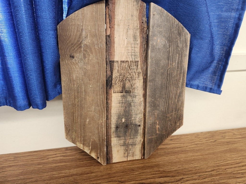 Wooden shield 