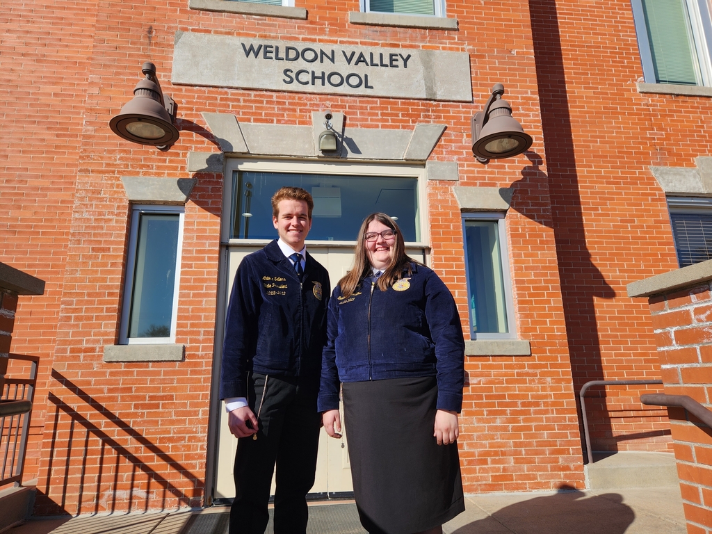 Two State FFA Officers 